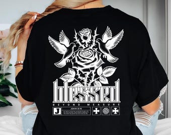 Camiseta Juan 3:16, Paloma del Espíritu Santo, Bendiciones espirituales, Porque de tal manera amó Dios al mundo, Camiseta Amor de Dios, Gracia asombrosa, Recordatorio de fe