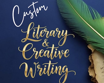 Custom Literary & Creative Writing (500 Words)
