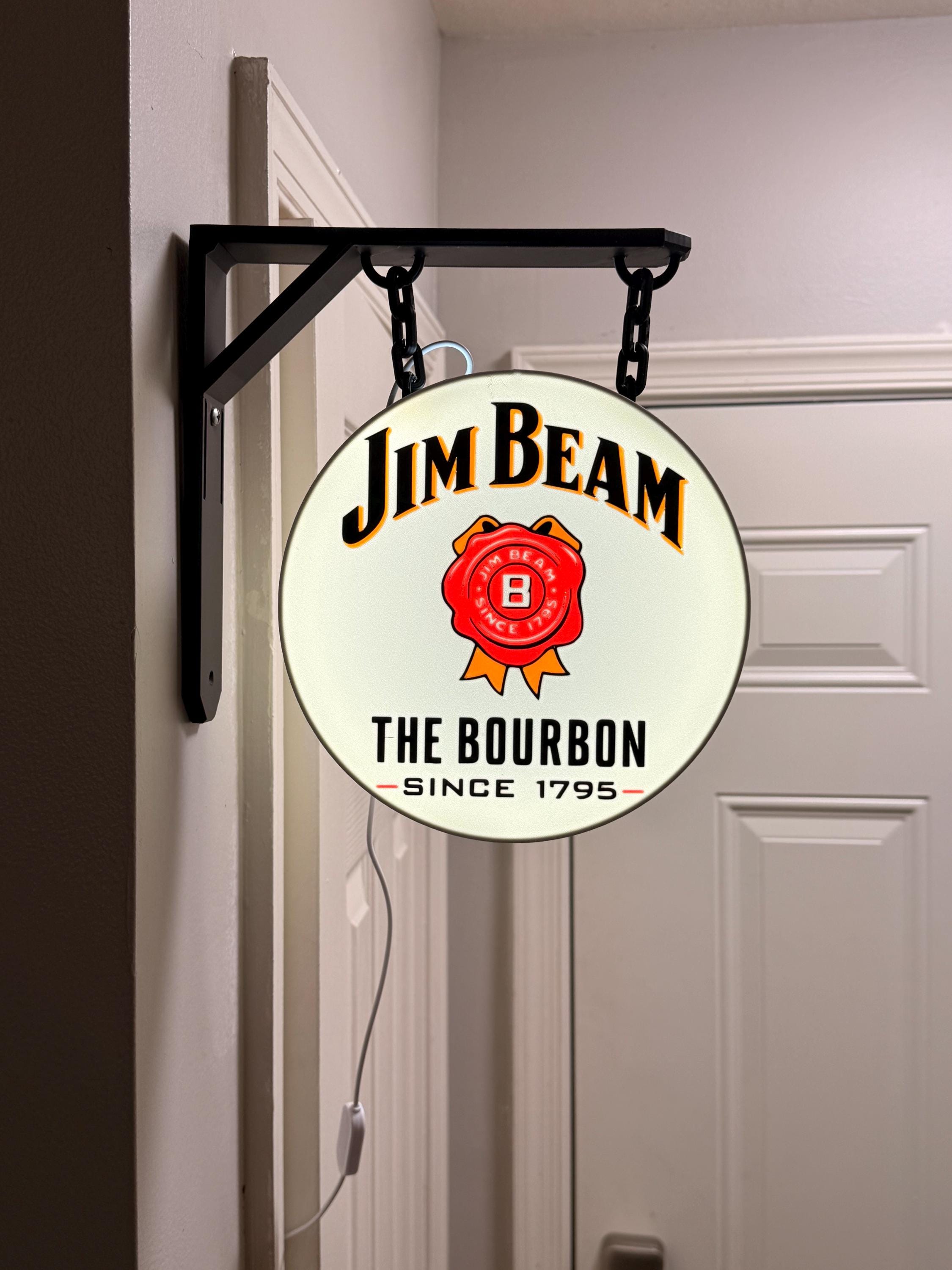 Jim Beam Sign - Etsy