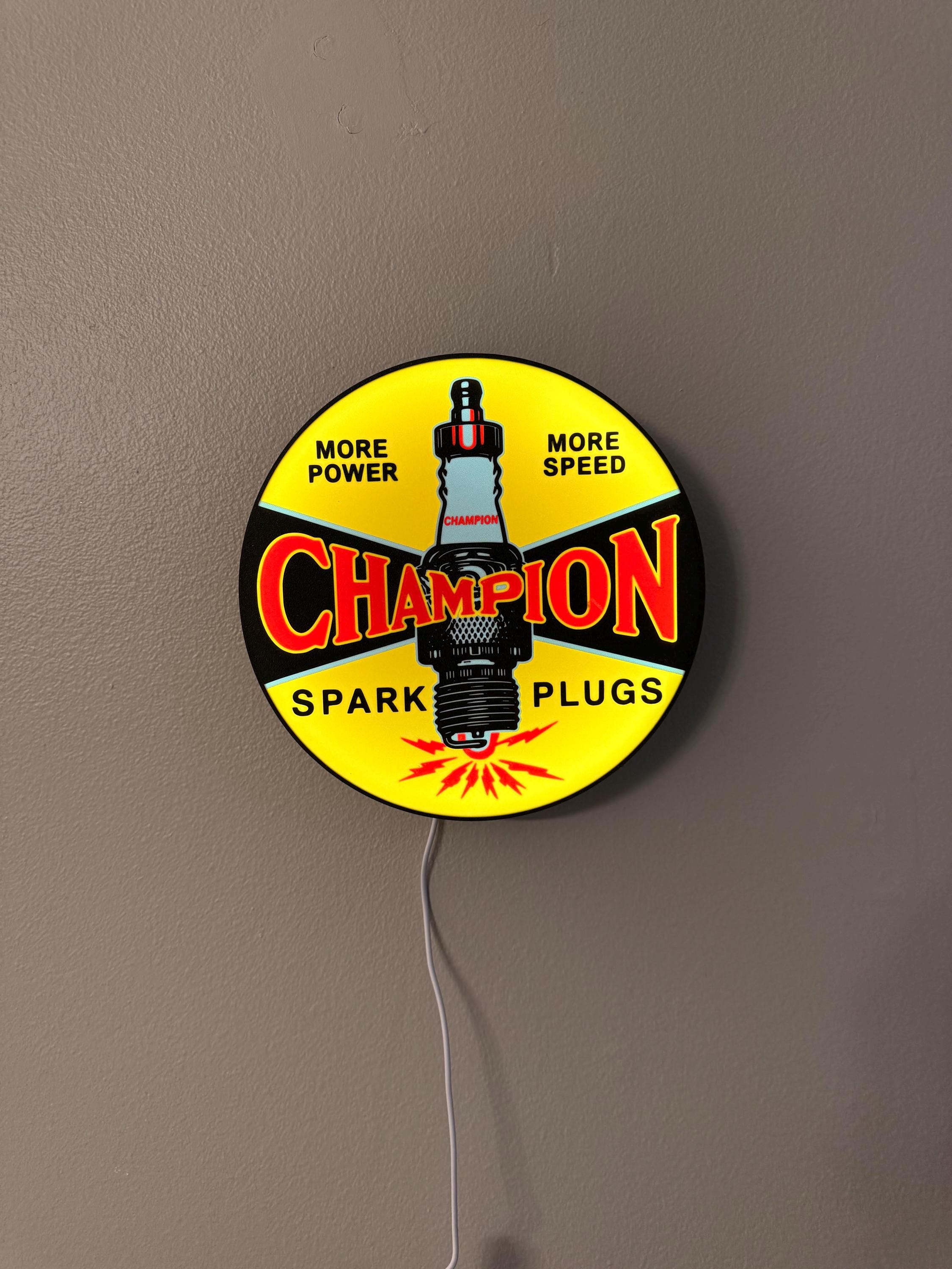 Vintage Champion Spark Plugs - Etsy