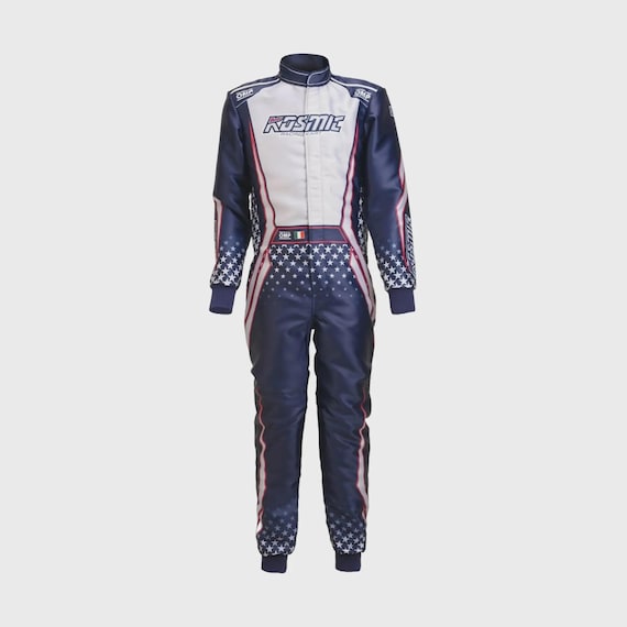 New 2025 Kosmic Driver Racing Suit OMP Overall Replica Karting Race Suit