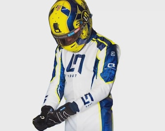 2022 LN Kart Racing Suit OMP Overall Replica Karting Race Suit