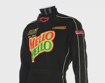 Mello Yello Go Kart Rennen Sublimation Bedruckter Rennanzug