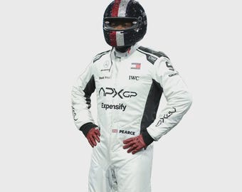 2025 Damson Idris The Movie APX GP The Movie Replica Go Kart Racing Suit