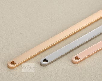 Brass Stamping Blank metal blanks Custom Metal Bracelet Cuffs 18 Gauges 20pcs