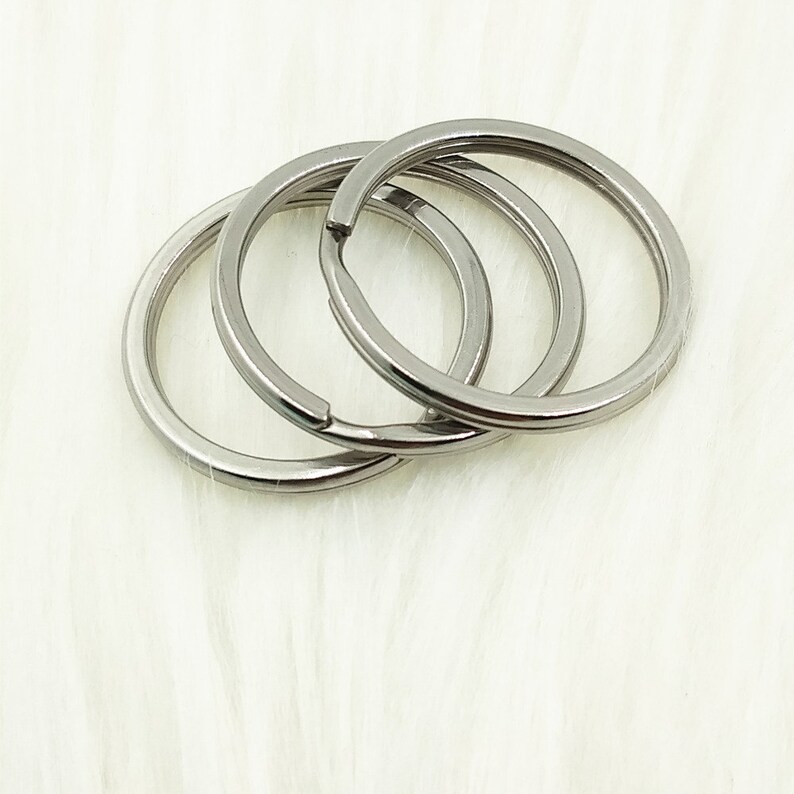 Clearance25mm stainless steel key chain rings 30 pcs 304 Etsy