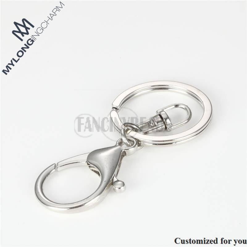 30mm Ring Stainless Steel Keychain Supplies keychain Etsy Canada