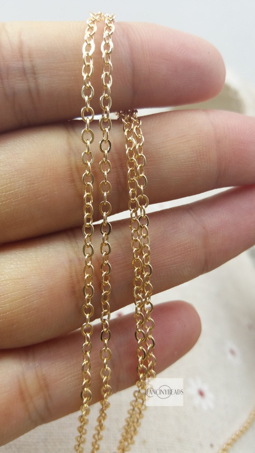 Gold plated chains for sale Clearance