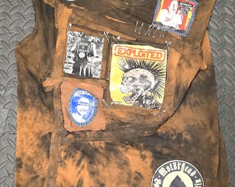 Gebleekt Rock-shirt