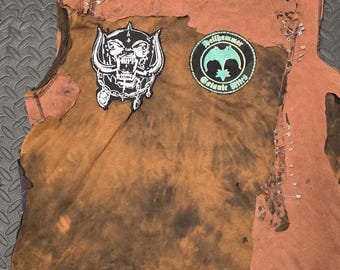 Gebleekt Rock-shirt