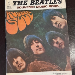 Beatles 1966 Souvenir Notenbuch. Guter Zustand der Musiknoten.