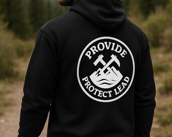 Cozy Christian Men's Hoodie, Unisex Full Zip Sweatshirt, Christian Gift, Men's Gift, Heavy Blend Hooded Sweatshirt