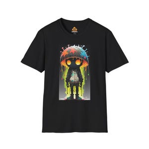 Fungus Man T-Shirt, Lovecraft Shirt, Mythical Creature Tee, Eldritch Horror Top, Gothic Apparel, Occult Clothing, Horror shirt,