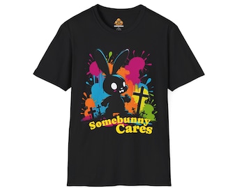 Bad Rabbit Graphic Tee, Funny Animal Shirt