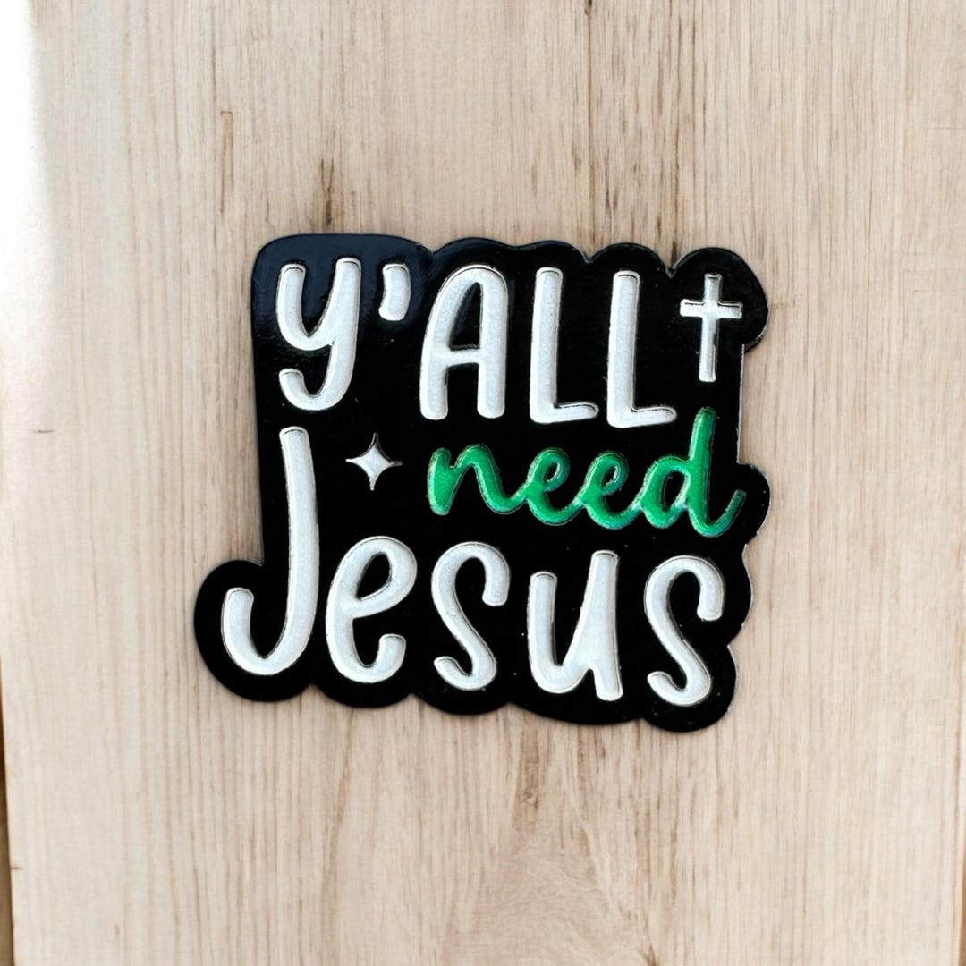 Jesus Enamel Pin: Faith-based Lapel Pin - Etsy