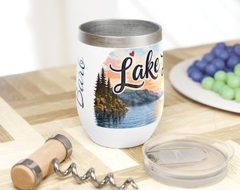 Lake Ladies Lake Roosevelt Chill Wine Tumbler