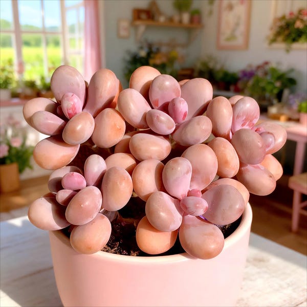 Multi-Headed Live Succulent Plants: Rare Indoor Office Decor，indoor Office Wedding Party Decor