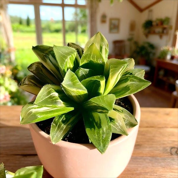 Rare Haworthia heidelbergensis Succulent: Bare Root, Indoor Decor