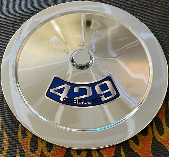 New 429 COBRA JET Air Cleaner Decal Bumper Sticker for Ford