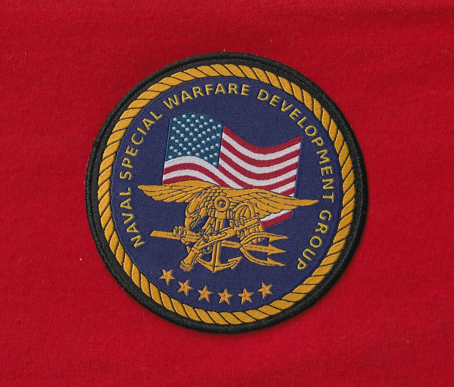 3 Inch SEAL TEAM 6 Iron-on Patch Naval Special Warfare Command U.S ...