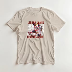 LeBron James Graphic T-Shirt - Iconic Basketball Apparel
