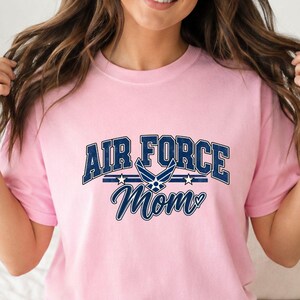 Air Force Mom Shirt, Proud Military Mom Tee, USAF Mom Shirt, Air Force Family Gift, Military Mom T-Shirt, Air Force Graduation Gift