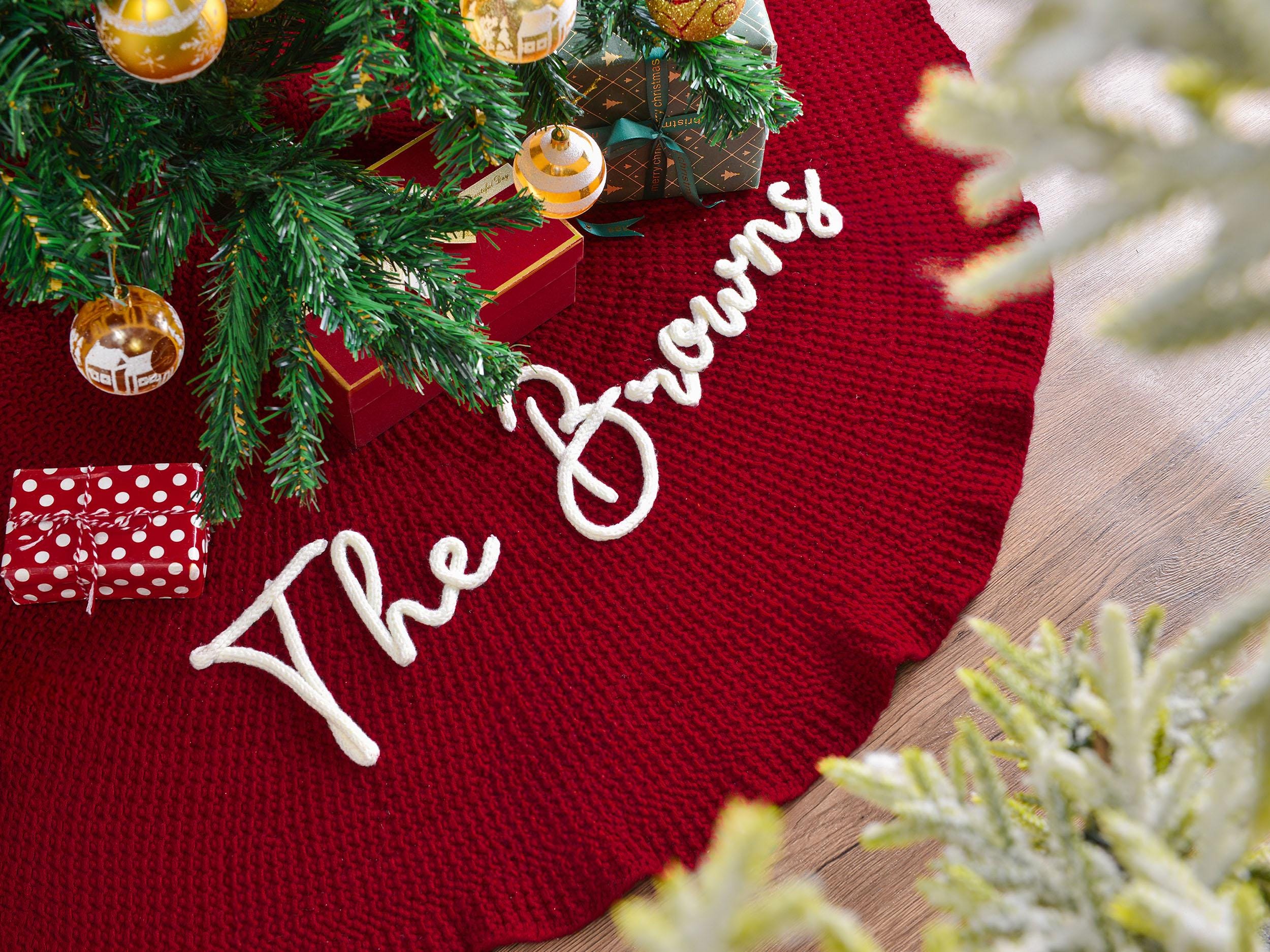 Sottopiede Per Albero Di Natale Con Note Musicali – Trapuntato In Poliestere, Disponibile In 3 Taglie (76, 91, 122 Cm)
