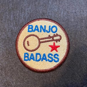 バンジョー・バダス功労章 - 刺繍入り