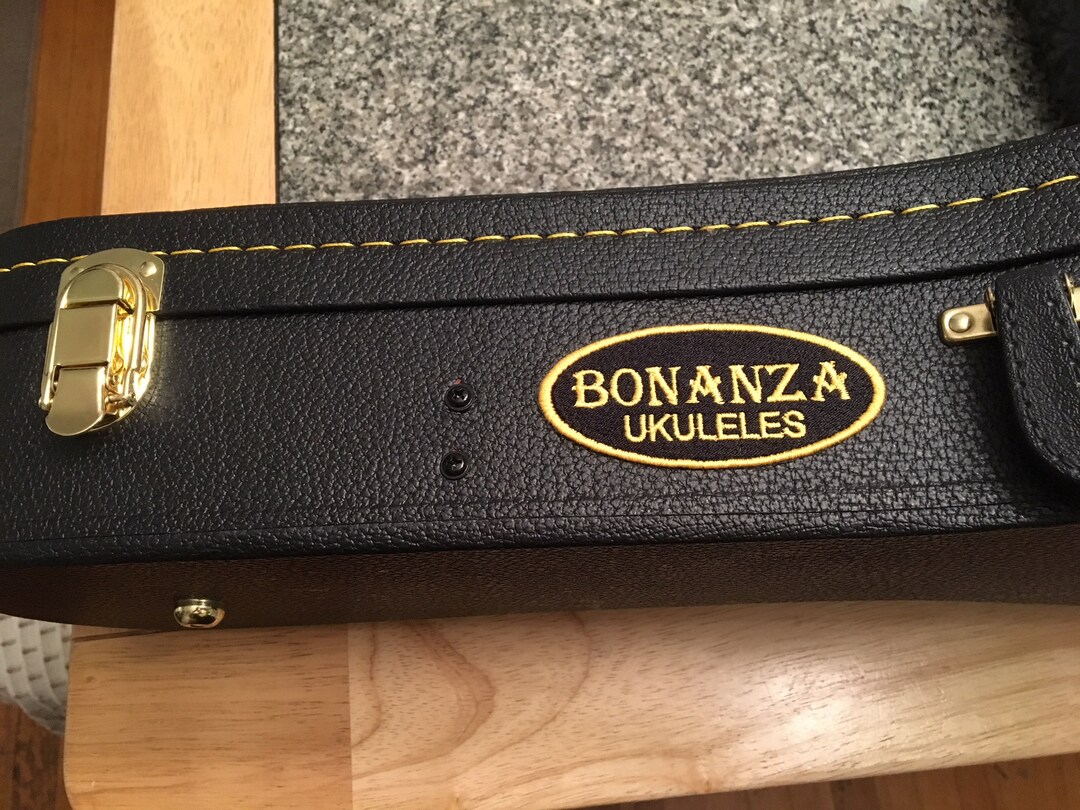 Bonanza Ukulele Embroidered Oval Patch Large Etsy