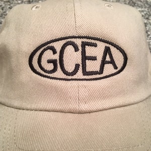 GCEA - Ukulele Embroidered Hat Cap - Free Uke On Board Sticker