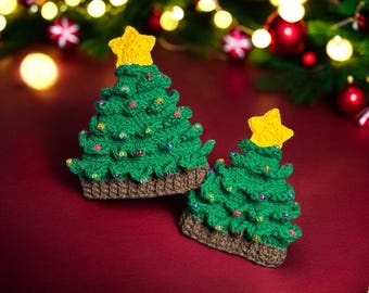 Newborn First Christmas Outfit, Crochet Christmas Tree Hat, Baby Holiday Photo Prop, Hospital Christmas Beanie