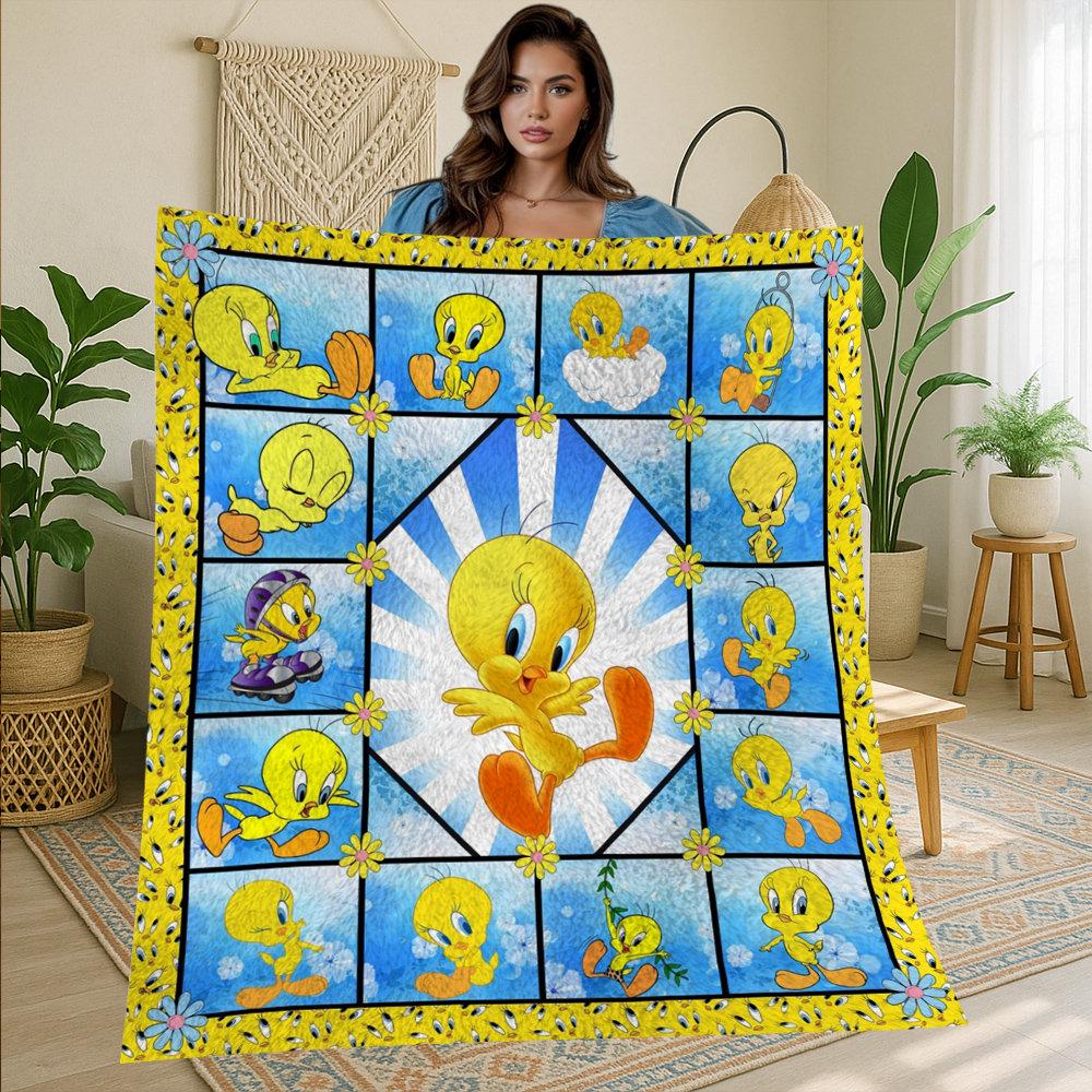 Vintage Tweety Bird Blanket - Etsy
