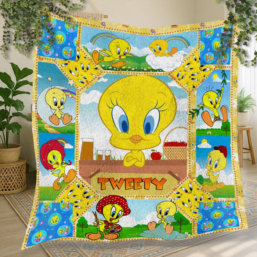 Vintage Tweety Bird Blanket - Etsy
