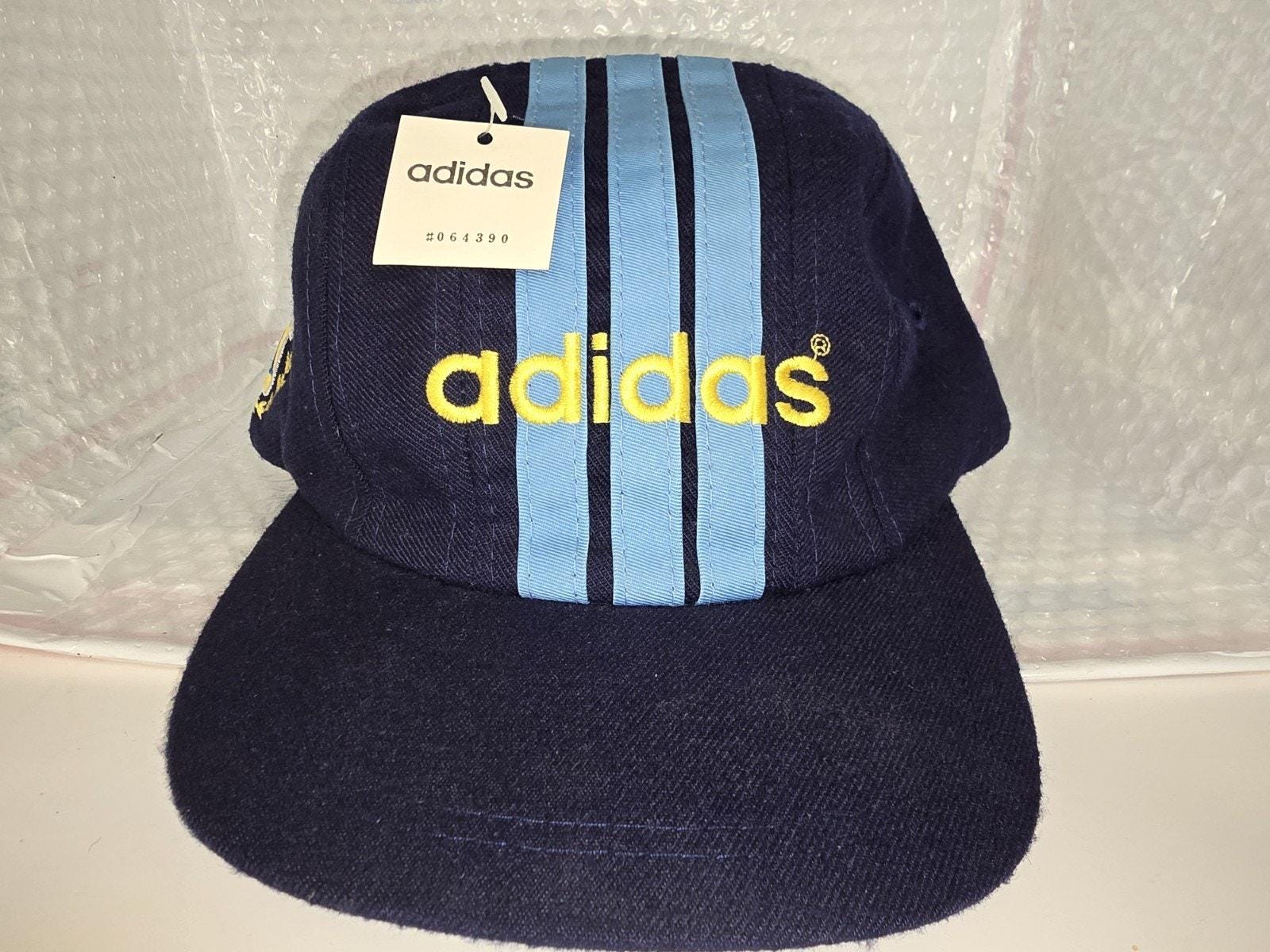 帽子 90s old adidas vintage cap Rare Vintage 90s Adidas Strap Adjustable Size Cap Hat