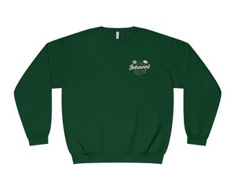 Felpa girocollo unisex Introvert: comodo capo da casa in misto cotone