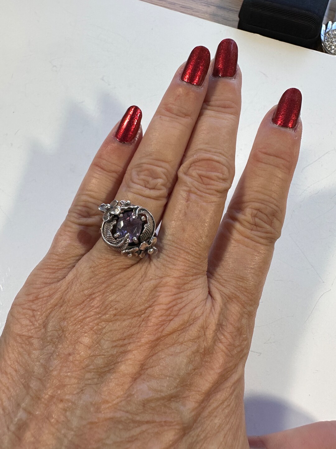 Vintage Bob Stringer Sterling Ring - Etsy