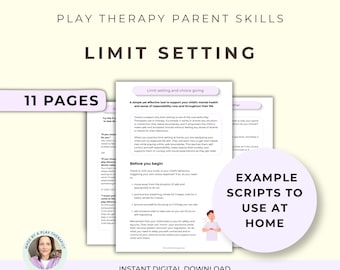 Parenting Limit Setting Guide: Kids Behavior & Emotional Tool (Digital Download)
