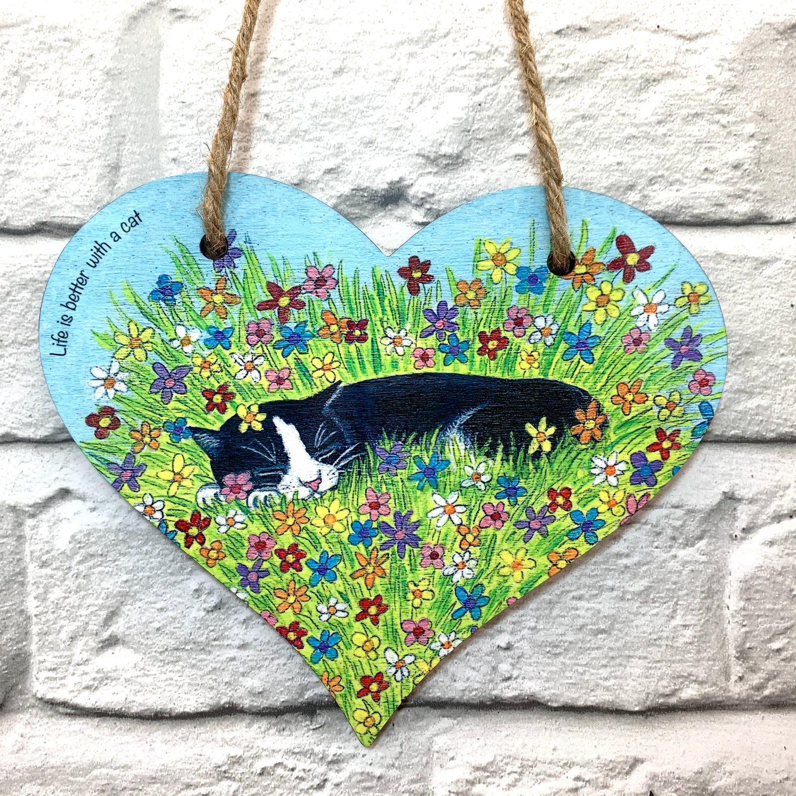 Cat Gifts for Owners, Gift for Cat Lovers, Wall Hanging Plaque, Cat