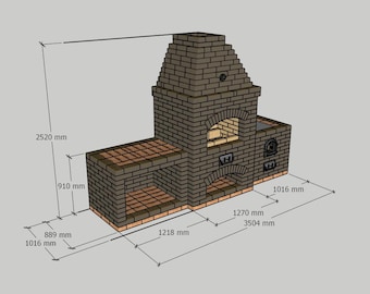proyecto, barbacoa, complejo de barbacoas, barbacoa, horno para caldero