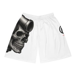 Skull & Turbo Basketball Shorts Athletic Streetwear Essentials