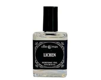 Lichen Perfume Oil, Vegan and Natural, Earthy Perfume