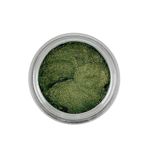 Olive You Mineral Eyeshadow, Loose eyeshadow, Olive Green Eyeshadow, Vegan Eyeshadow