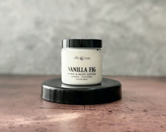 Vanilla Fig Vegan Hand and Body Lotion