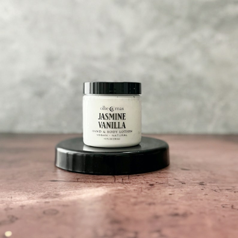 Jasmine Vanilla Vegan Body Lotion Etsy