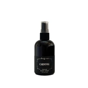 Carnival Body Spray, Vegan and Natural