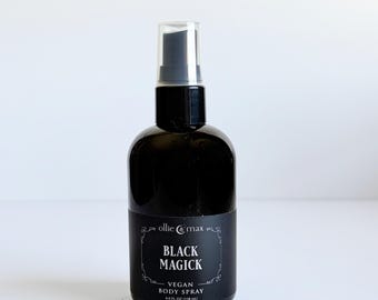 Black Magick Vegan Essential Oil Body Spray