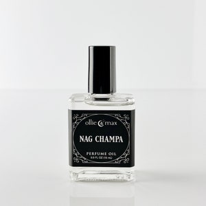 Nag Champa Perfume Oil Vegan and Natural
