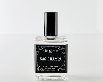 Nag Champa Perfume Oil Vegan and Natural