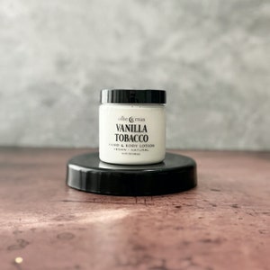 Vanilla Tobacco Vegan Body Lotion