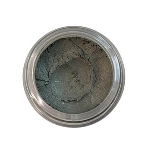 Slate Gray Vegan Mineral Eyeshadow, Loose eyeshadow, Cruelty Free Makeup